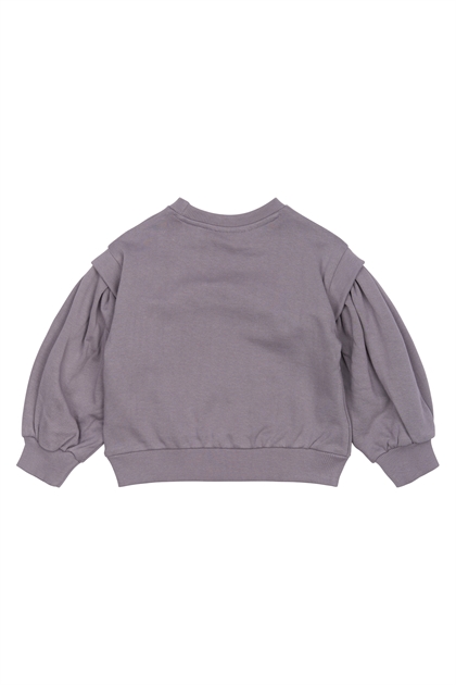 The New Siblings Sweatshirt Prissy - Gray Ridge 